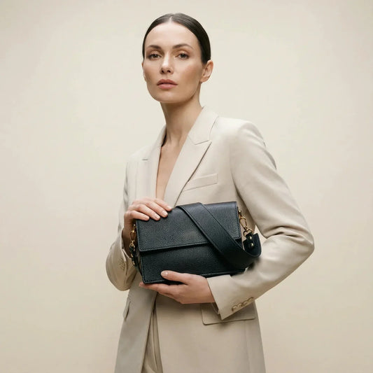 Borsa a tracolla Donna Luxe Crossbody in vera pelle - borsa