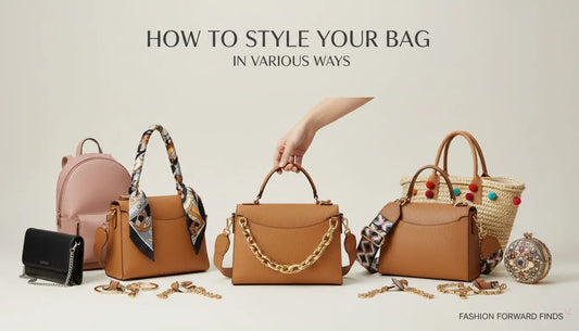 Borsa in pelle color tan con tracolla a catena dorata, versatile per il guardaroba