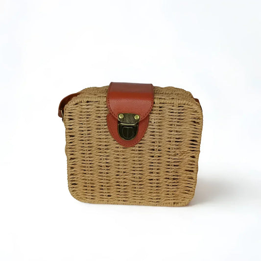 Black Woven Bag MS-5121 - Stile Donna Bags