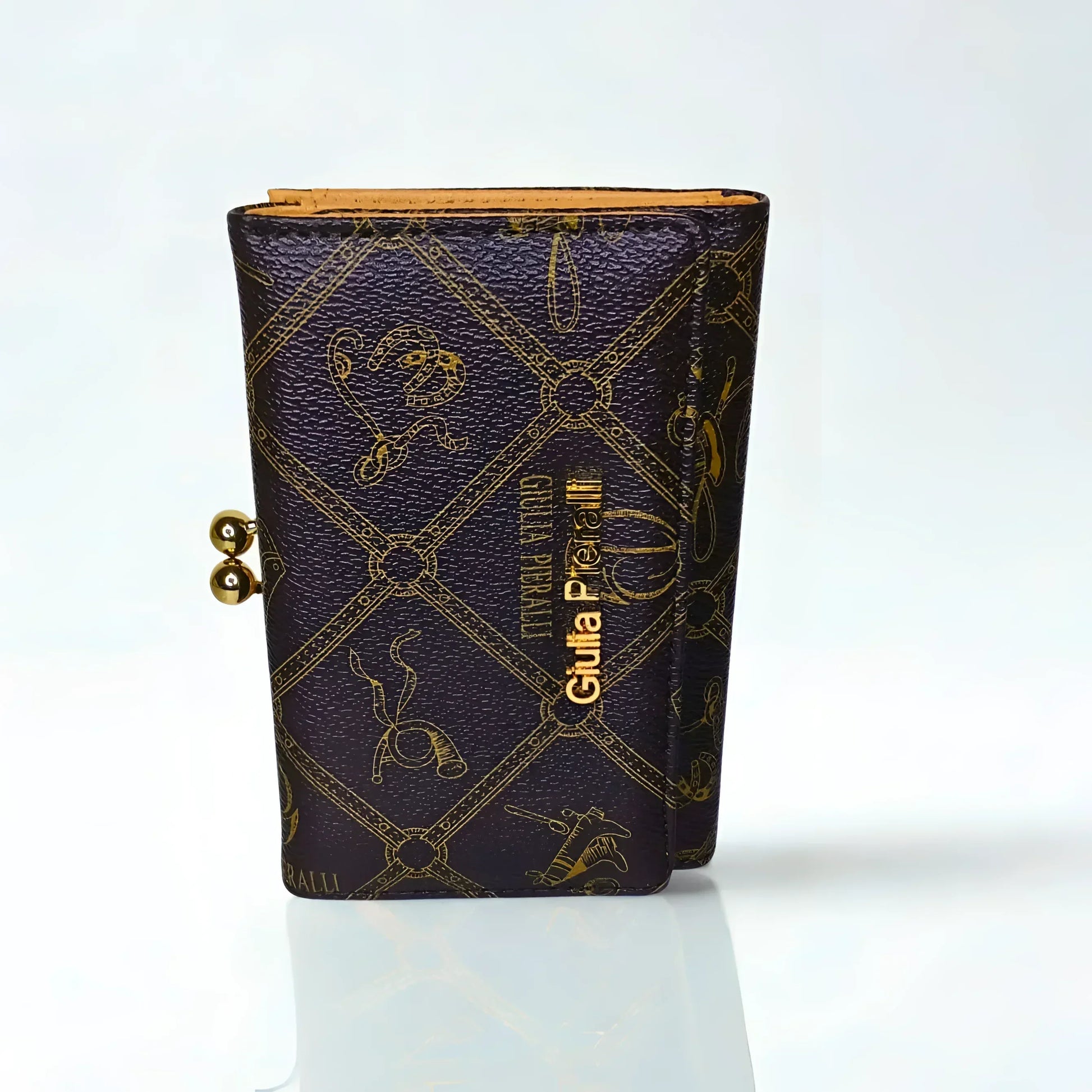 Brown Leather Hand Wallet - MS-1116 - Stile Donna Bags