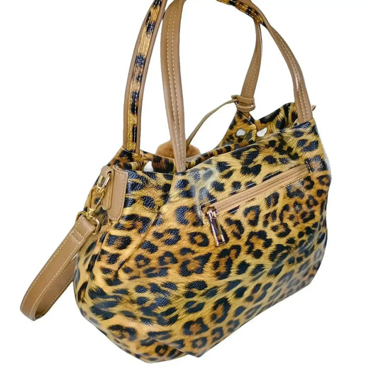 Leopard print handbag MS-0676 - Stile Donna Bags