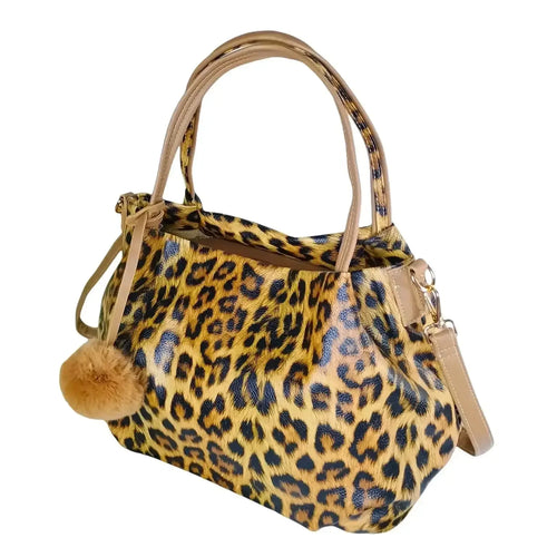Leopard print handbag MS-0676 - Stile Donna Bags