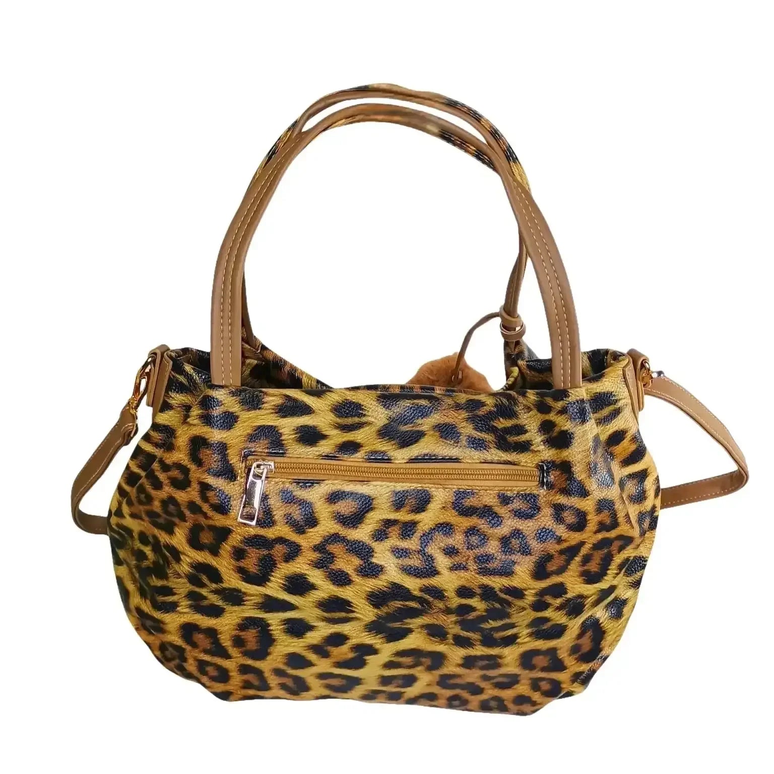 Leopard print handbag MS-0676 - Stile Donna Bags