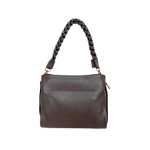 Amora Classico Handbag MS-0602 - coffee - Shoulder bag