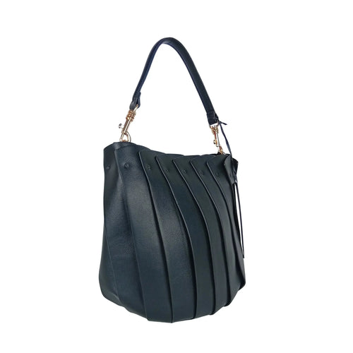 Bloom Bucket tote bag in leather MS-3882 - Stile Donna Bags