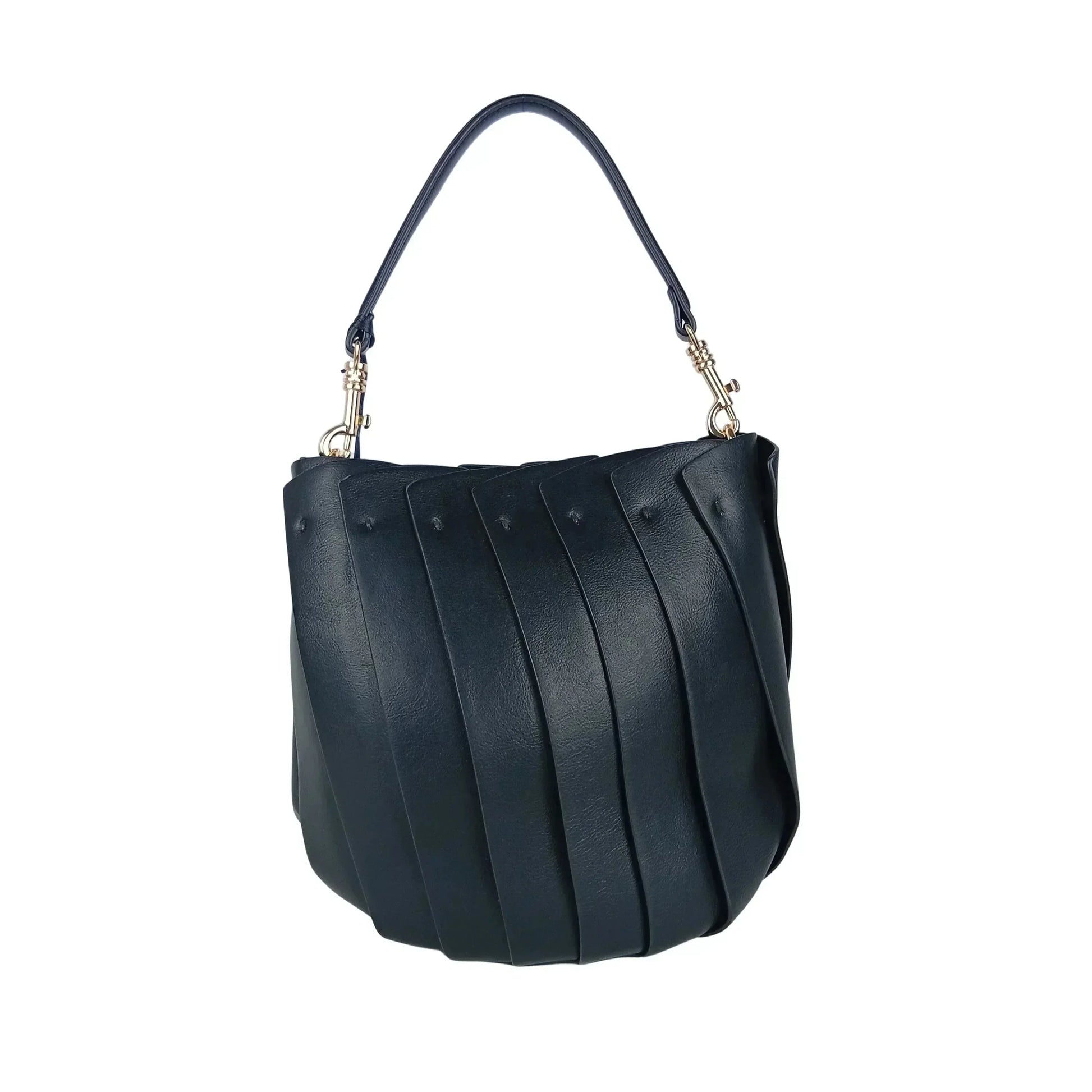 Bloom Bucket tote bag in leather MS-3882 - Stile Donna Bags