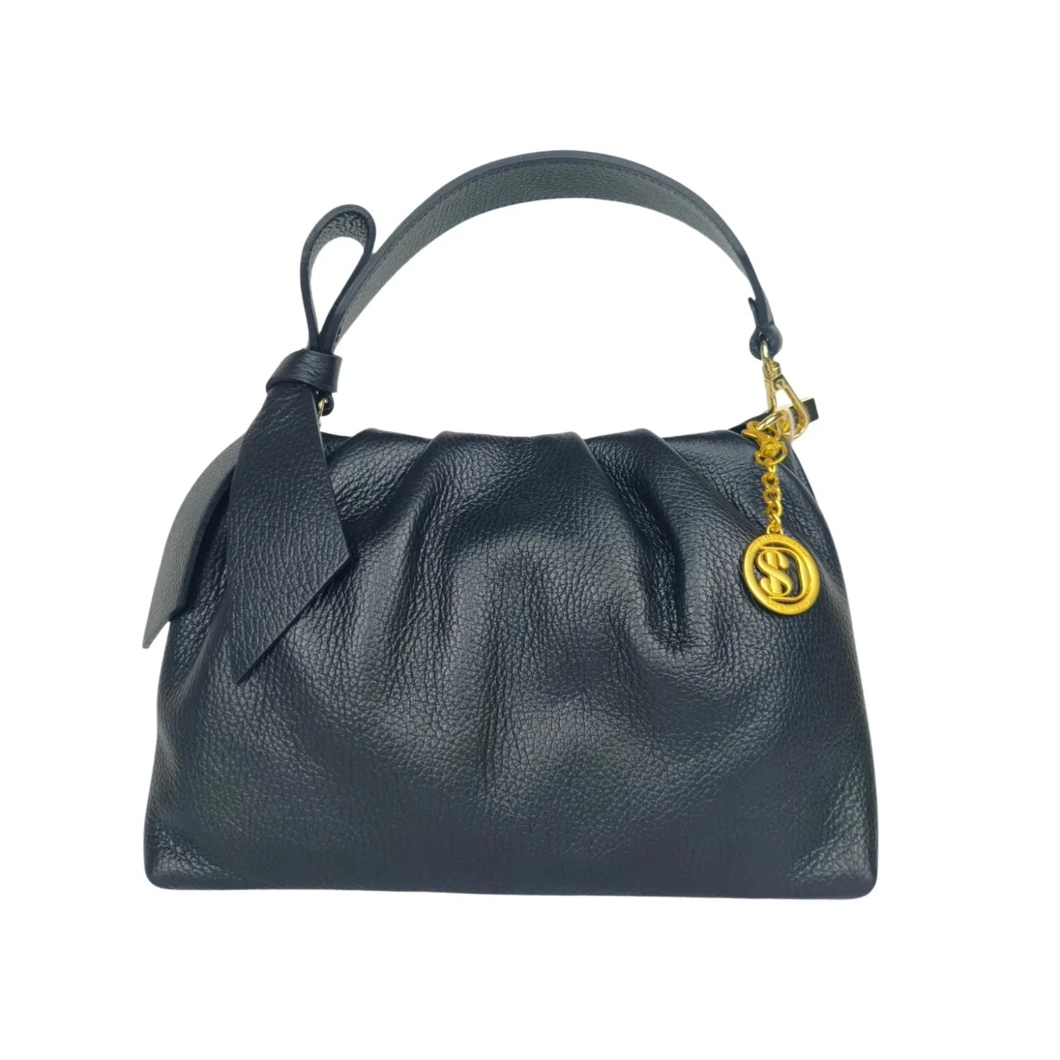 Borsa Chic Verona in Vera Pelle - borsa pelle nera