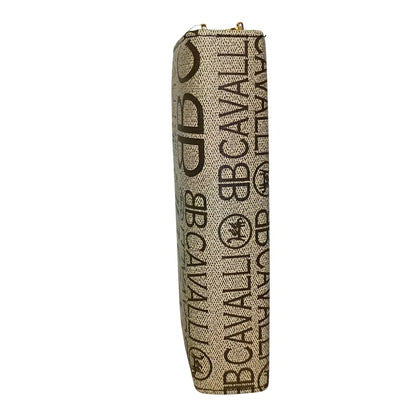 Borsa da Donna a Portafoglio con Logo Cavalli - borsa tracolla beige