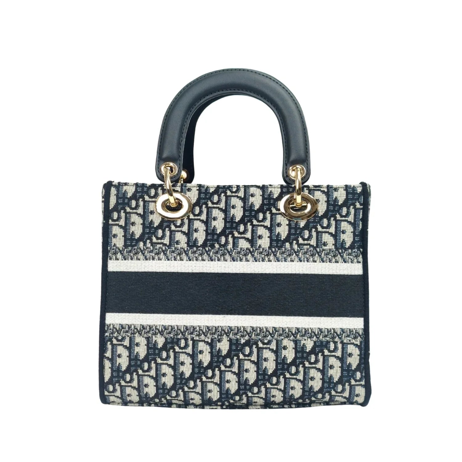 Borsa Satchel Dior Grande Capacità in Pelle Nera - borsa lady dior