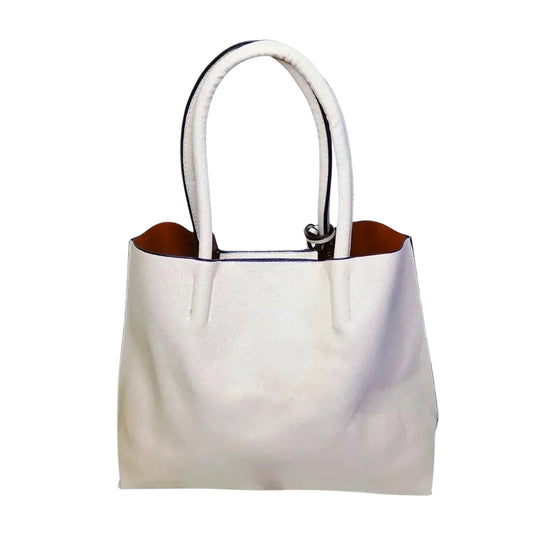 Borsa tote in pelle sintetica con borsa a tracolla inclusa