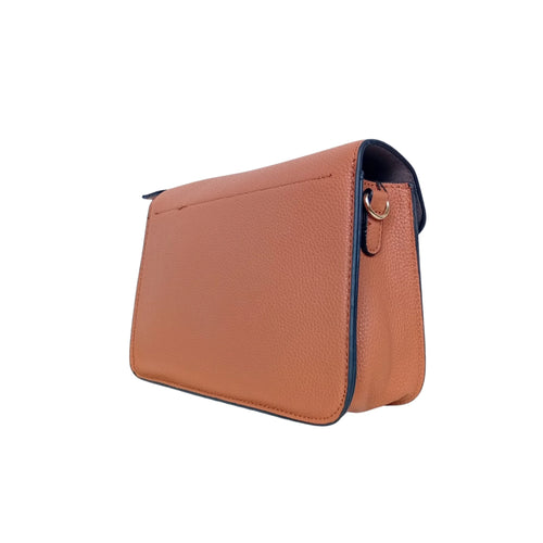 Brown Leather Shoulder Bag - MS-6346 - bag