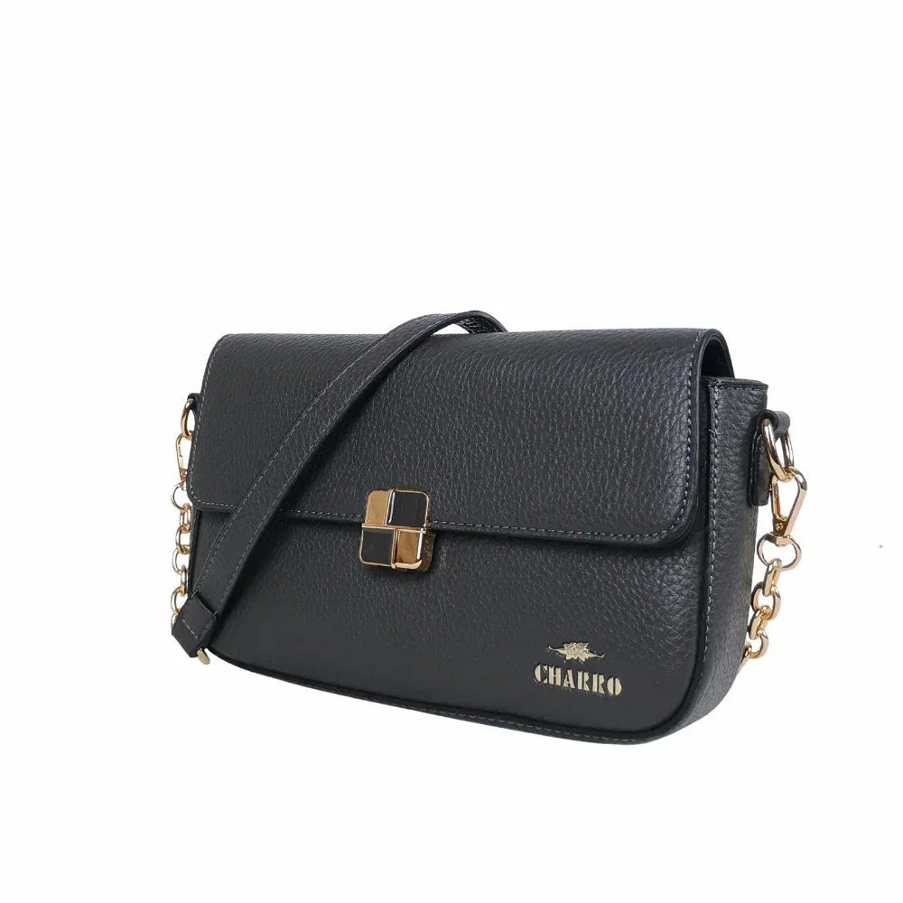 Charro leather crossbody bag MS-0709 - Stile Donna Bags