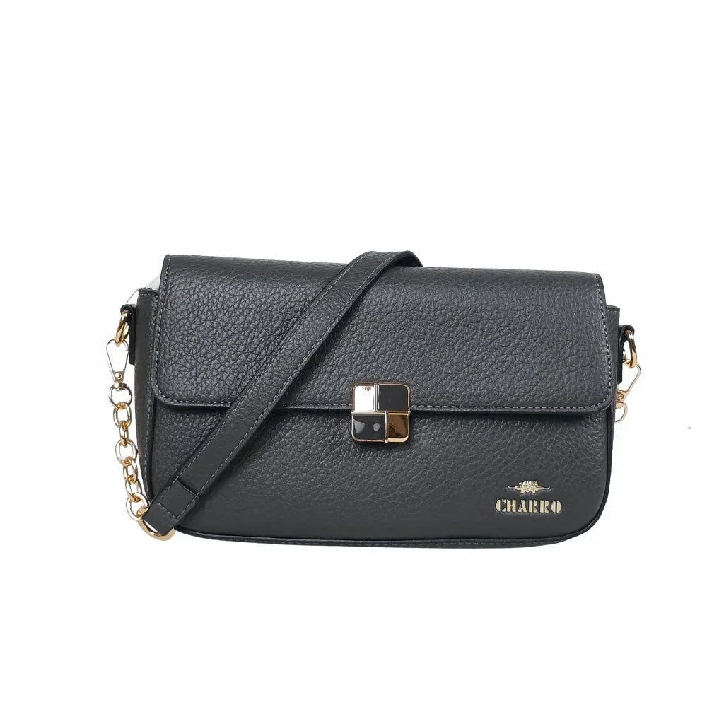 Charro leather crossbody bag MS-0709 - Stile Donna Bags