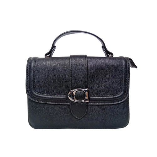 Charro rigid shoulder bag - Black - Handbag