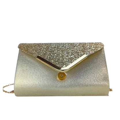 Clutch Bag a Busta Argentata da Sera - borsetta busta glitter