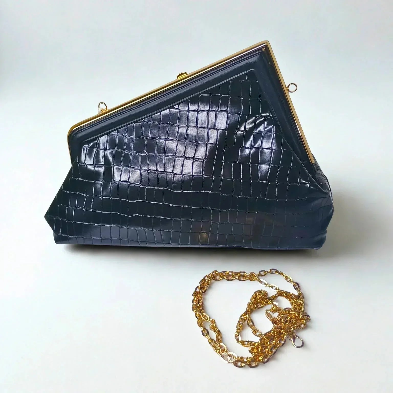 Clutch bag with shoulder strap - MS-9964 - Stile Donna Bags