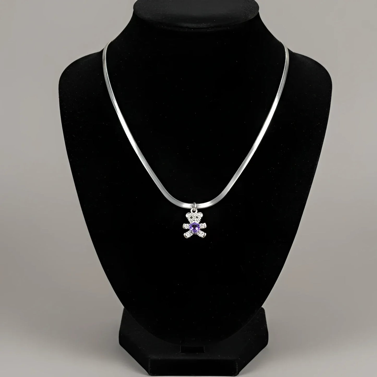 Collana Sweetheart con Ciondolo Orsetto - collana catena serpente