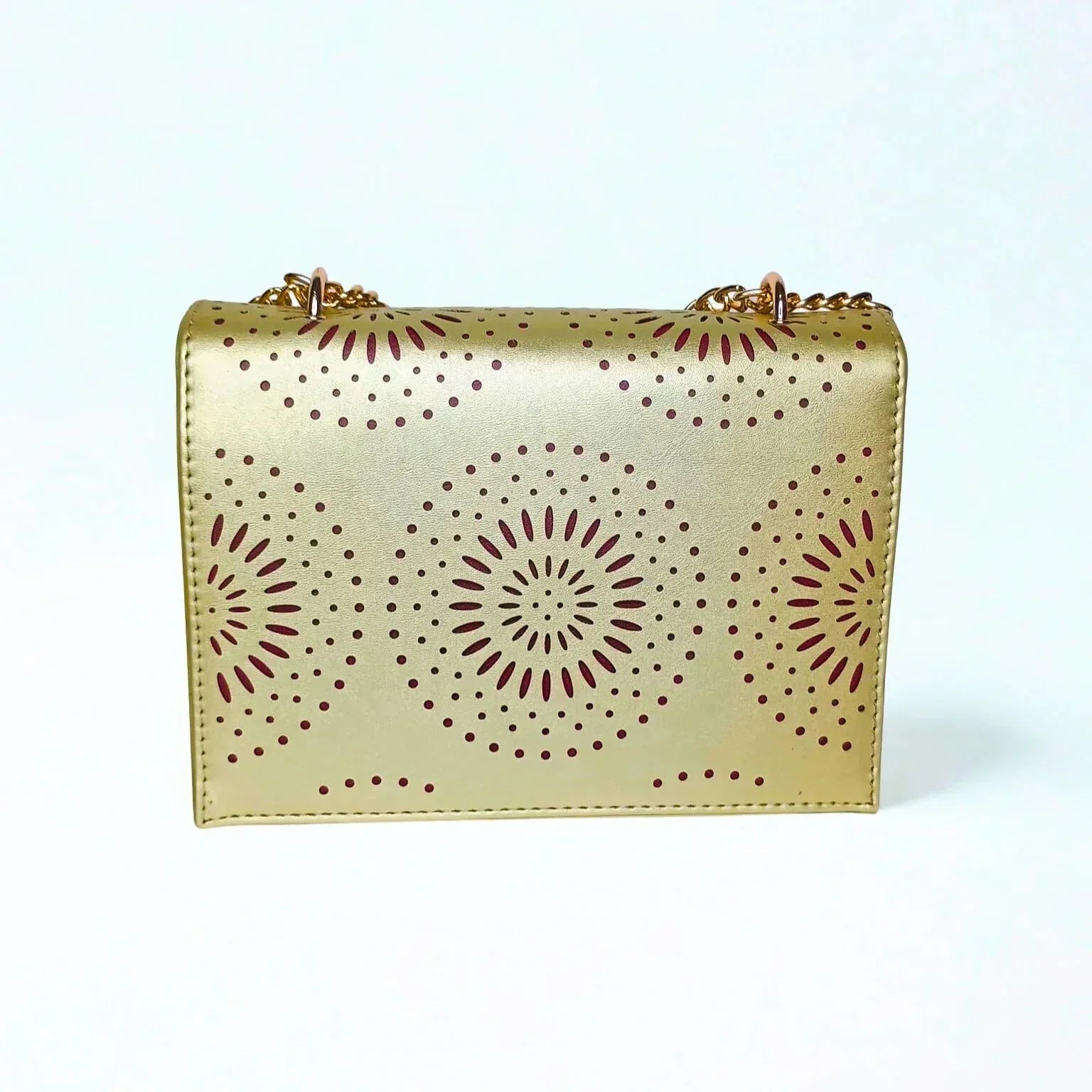 Crossbody Bag with Chain Strap - MS-4335 - Stile Donna Bags