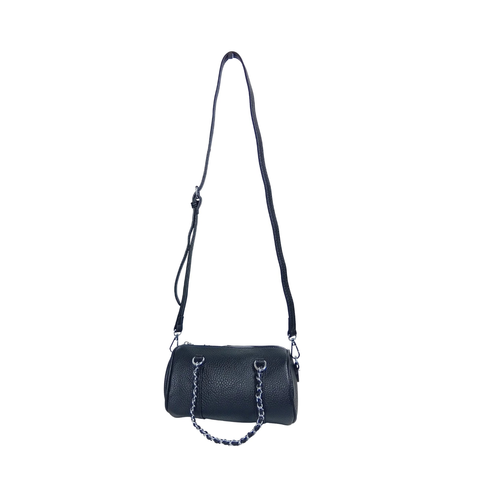 Cylinder-shaped shoulder bag MS-6885 - Handbag