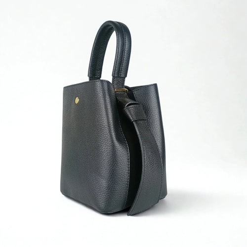 Genuine Leather Bucket Bag MS-3265 - Stile Donna Bags