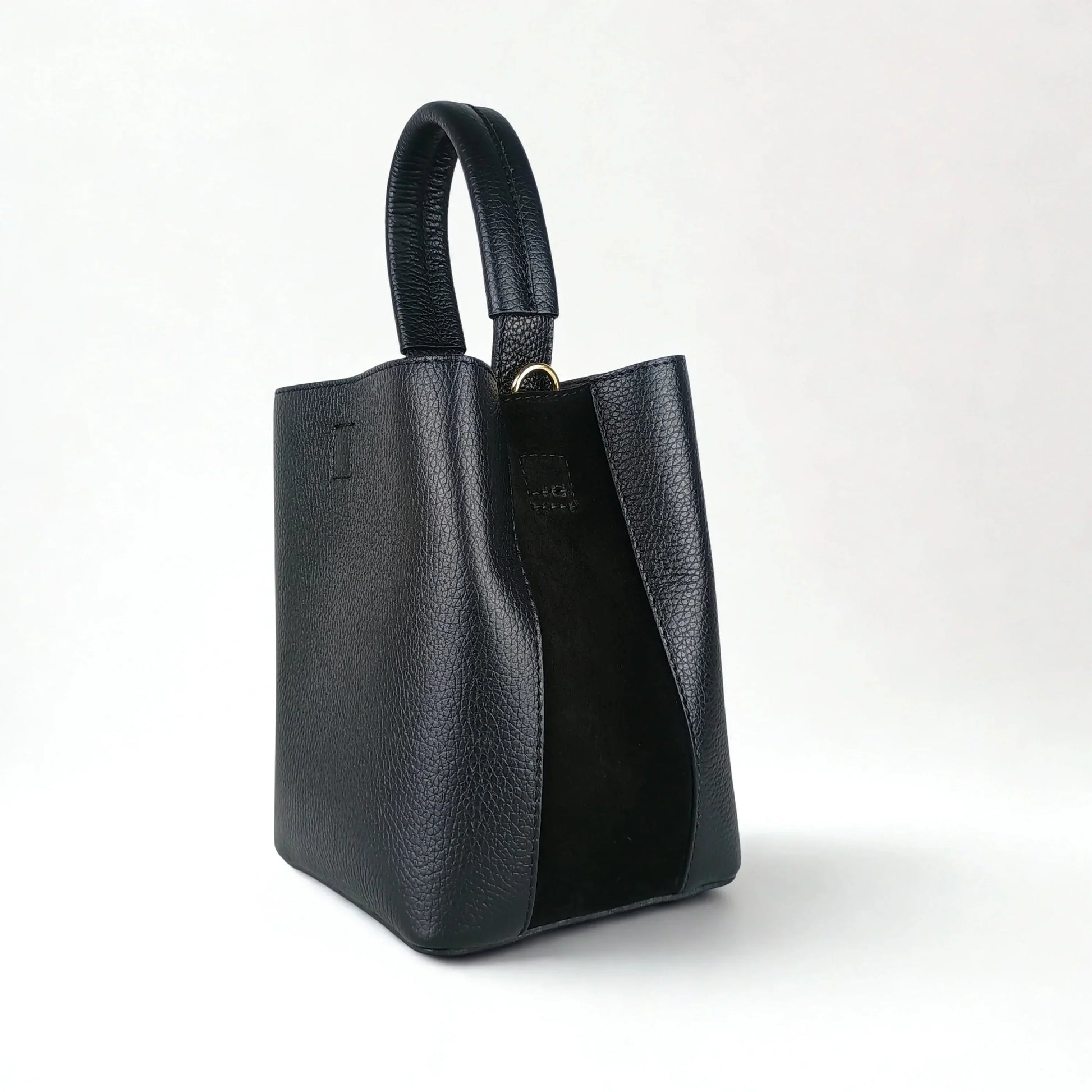 Genuine Leather Bucket Bag MS-3265 - Stile Donna Bags