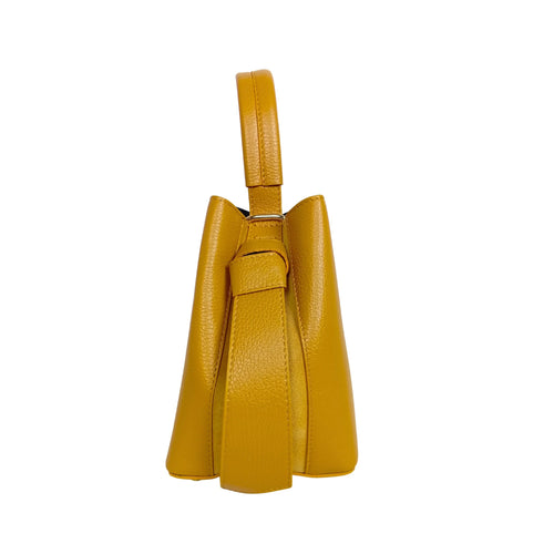 Genuine Leather Bucket Bag MS-3265 - Handbag