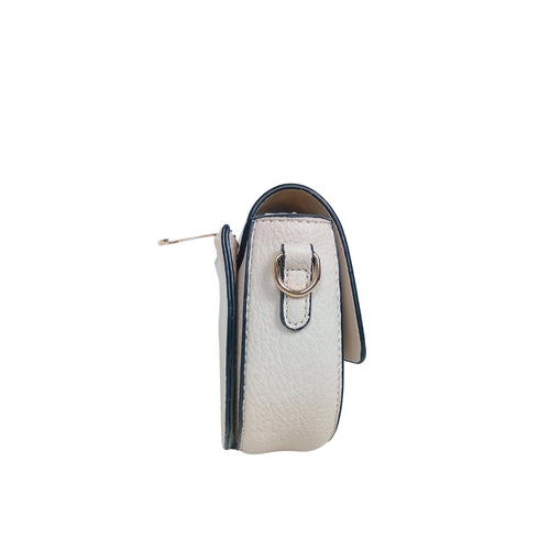 Half Moon Leather Crossbody Bag - MS-7611 - bag