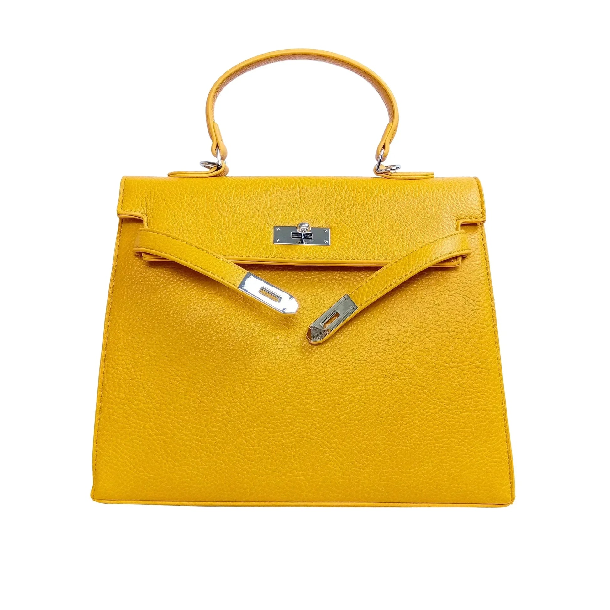 Handbag with Silver Metal Details MS-7528 - Stile Donna Bags