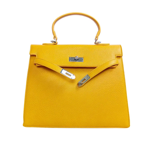 Handbag with Silver Metal Details MS-7528 - Stile Donna Bags