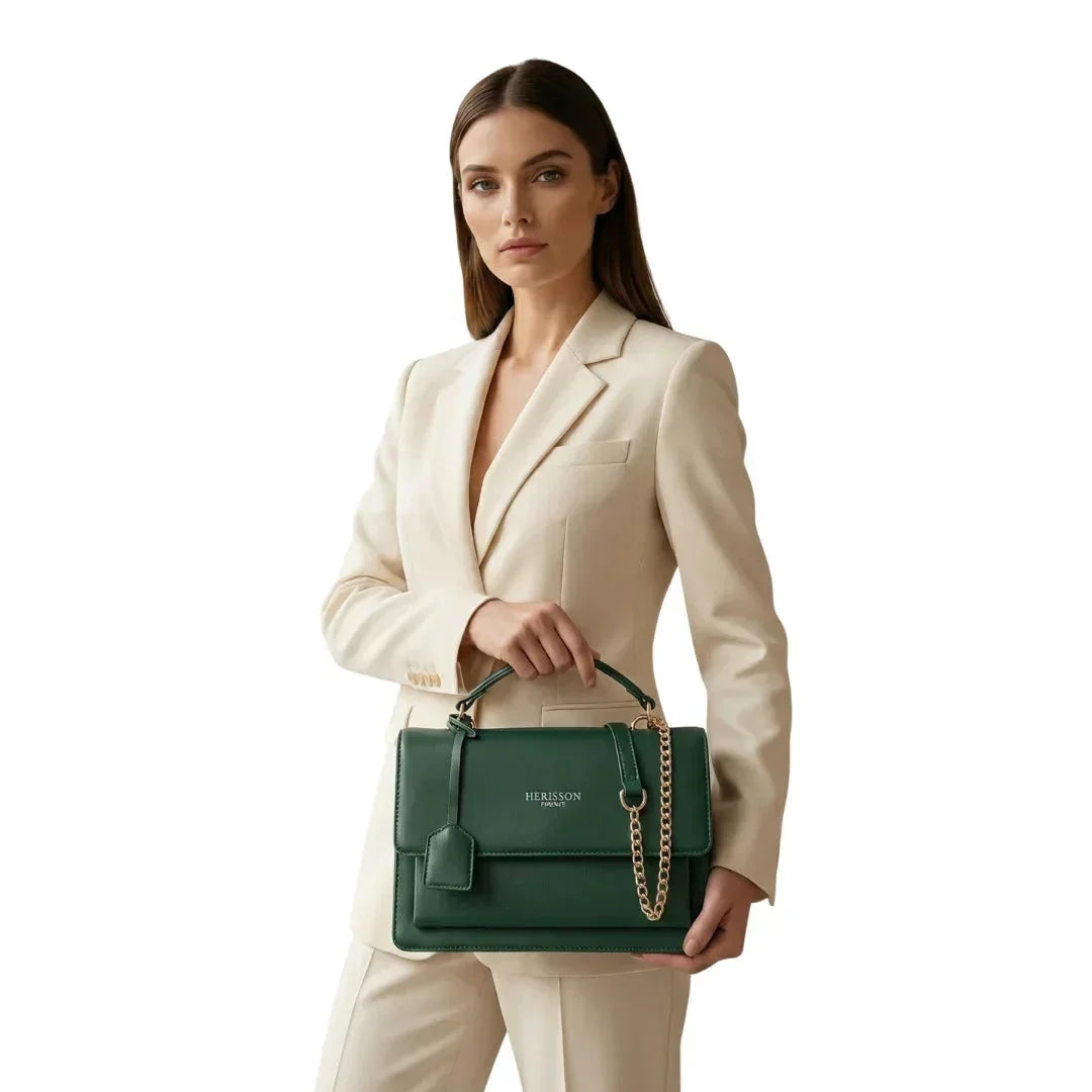 Herisson Firenze Leather Handbag MS-5966 - Stile Donna Bags