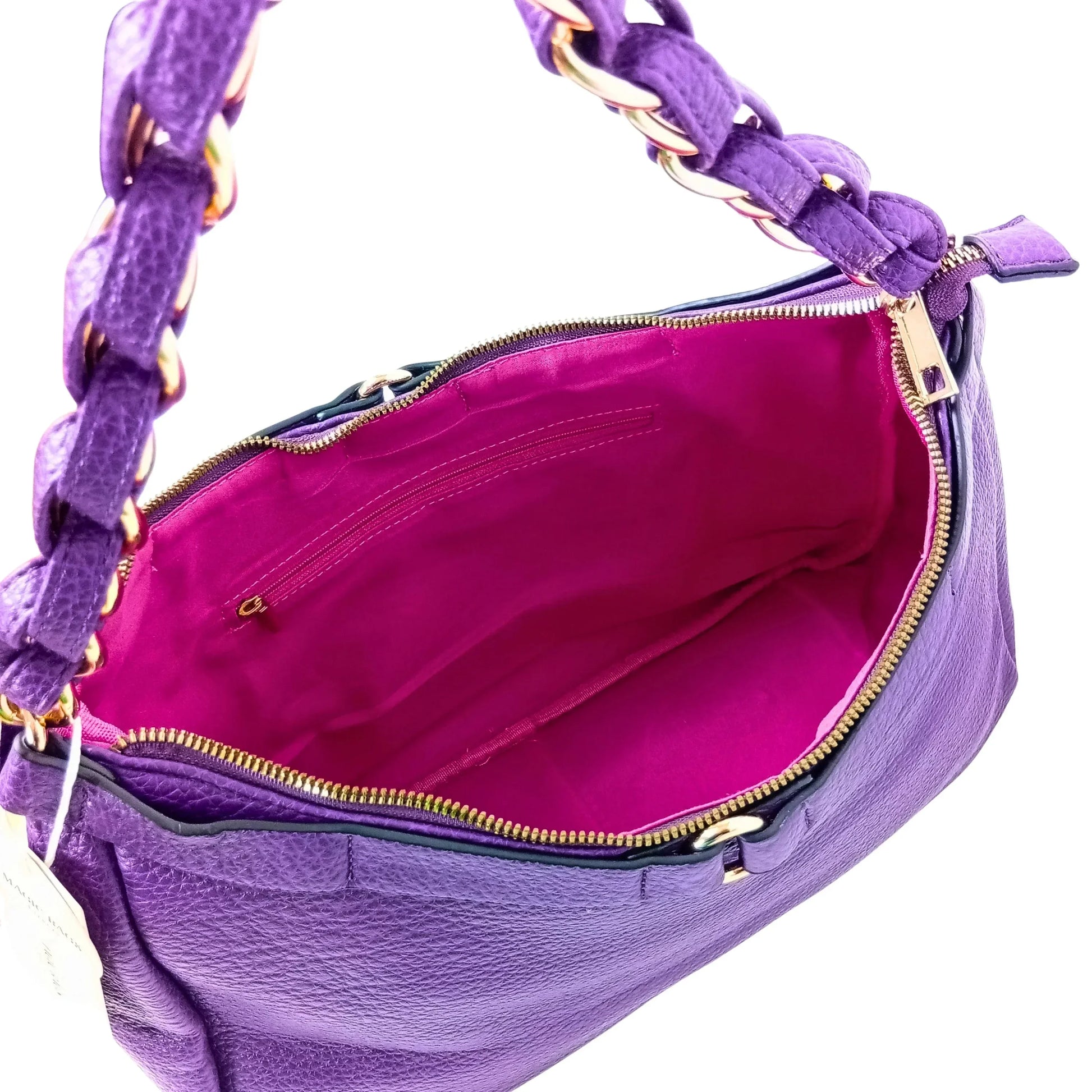 Kara Knotted Strap Chain leather bag MS-2283 - Stile Donna Bags