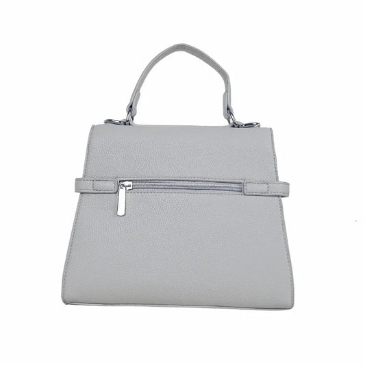 Leather handbag with removable shoulder strap MS-9518 - Stile Donna Bags