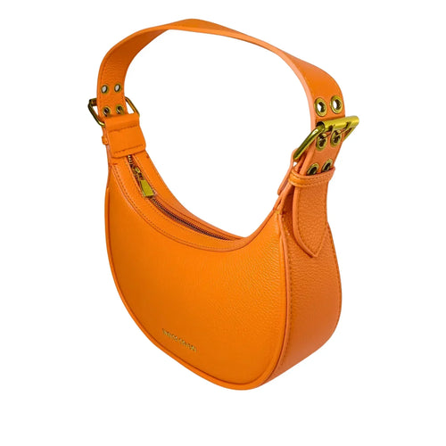 Leather Hobo Bag - MS-9818 - Stile Donna Bags