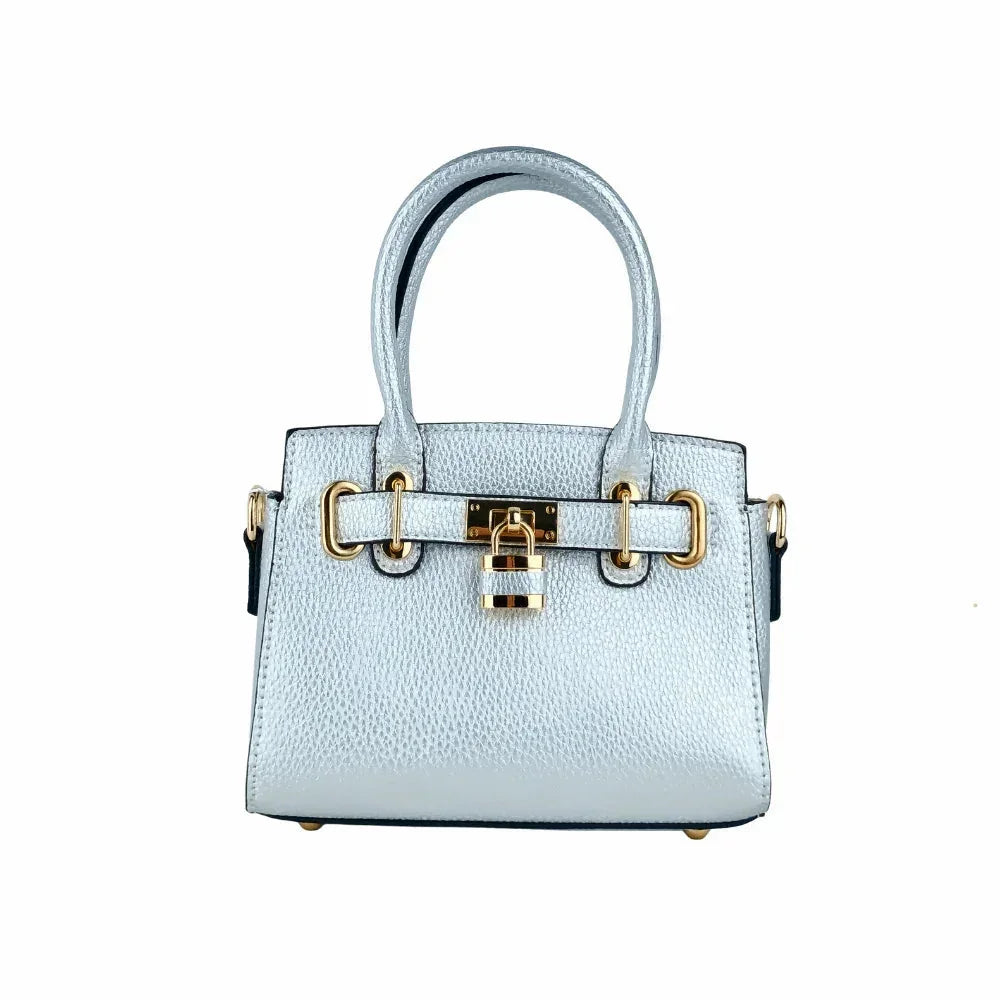 Leather Mini Bag MS-6539 - Stile Donna Bags