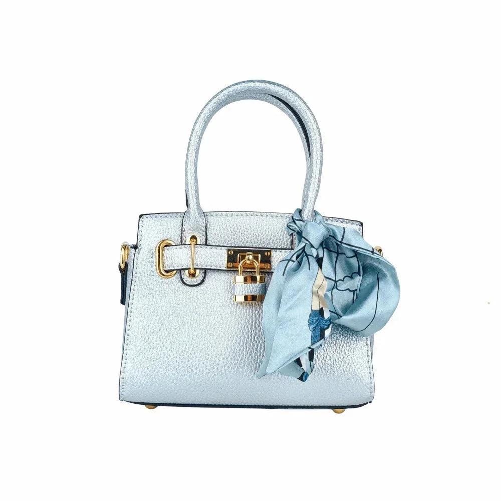 Leather Mini Bag MS-6539 - Stile Donna Bags