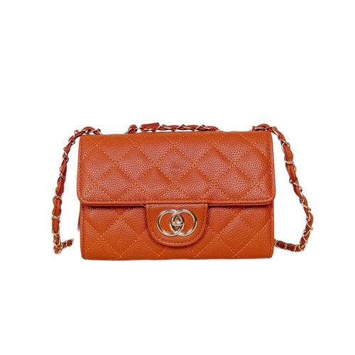 Leather Shoulder Bag - MS-4554 - bag