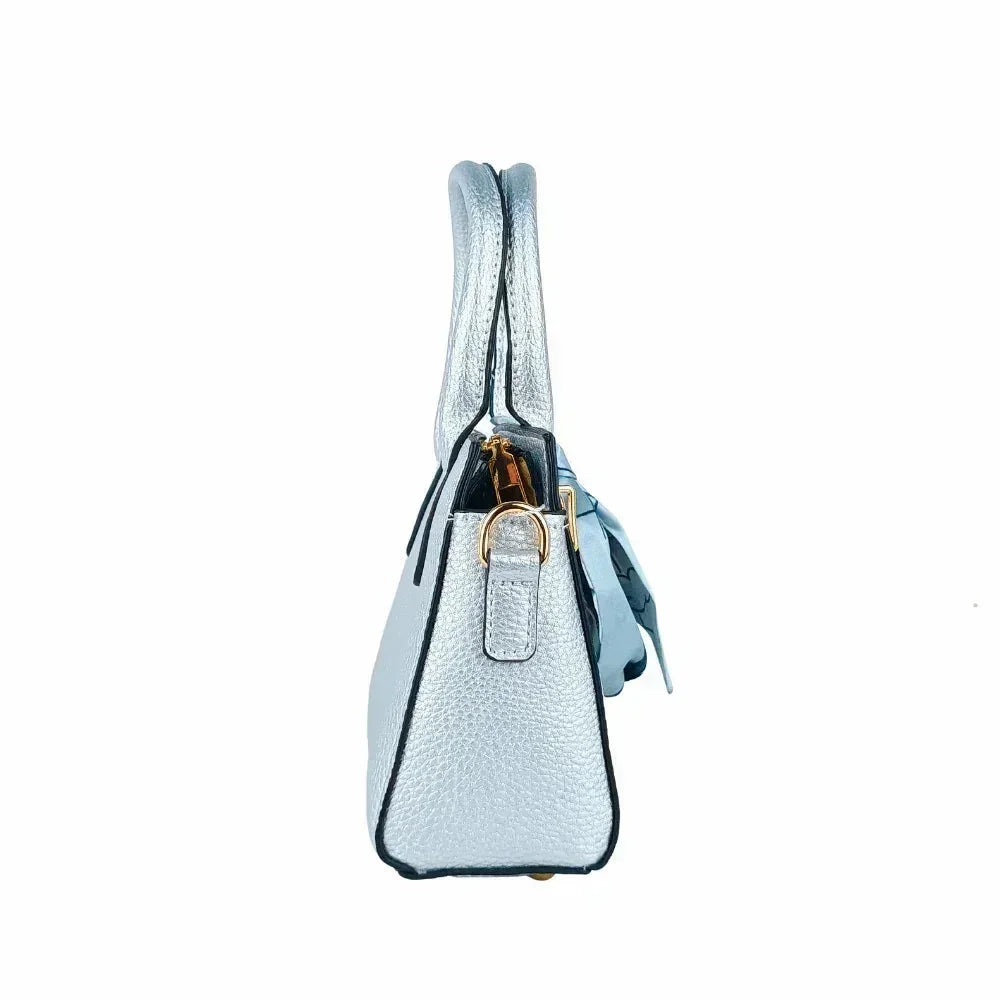 Mini Bag in Pelle MS-6539 con Tracolla Removibile - borsetta mini pelle