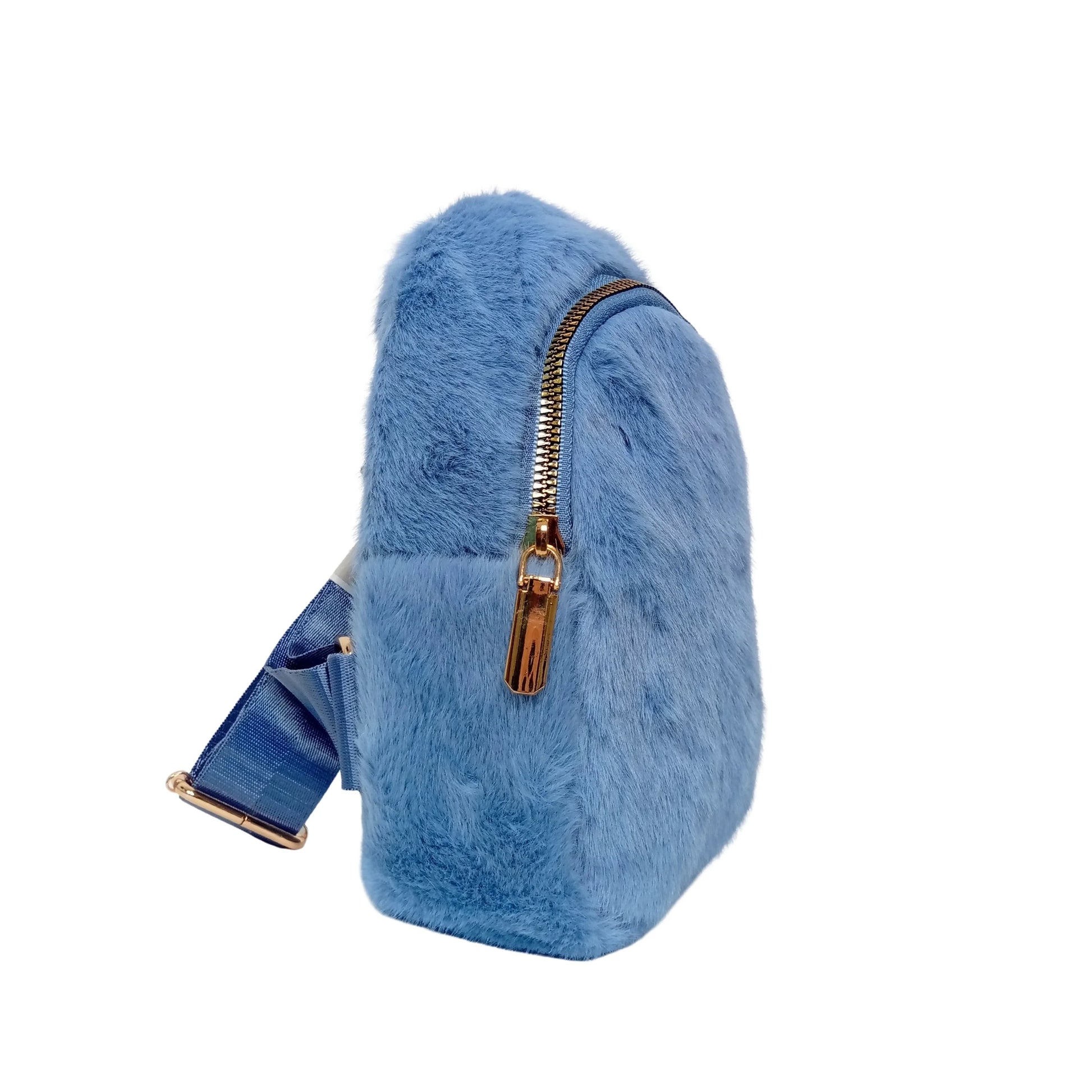 Mini faux fur crossbody bag - Crossbody