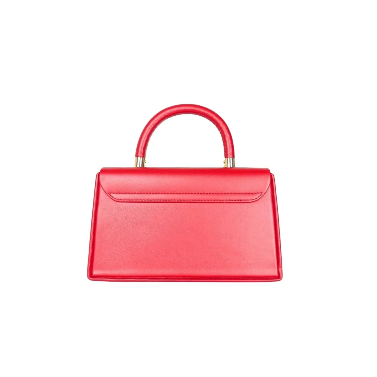Mini Satchel con Top Handle Effortlessly Elegant Fendi - borsa pelle rossa