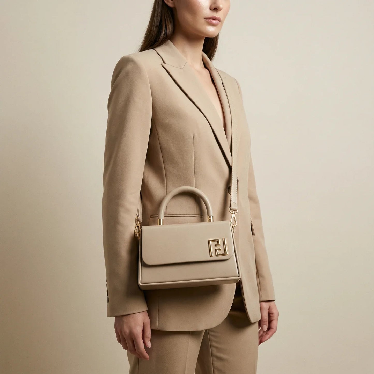 Mini Satchel con Top Handle Effortlessly Elegant Fendi - borsa fendi pelle