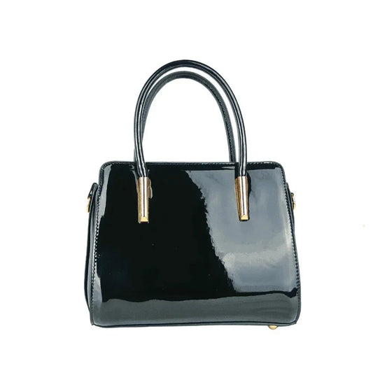 Patent Leather Handbag MS-7408 - Stile Donna Bags
