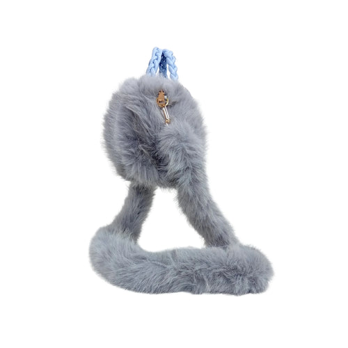 Soft fuzzy faux-fur handbag MS-0560 - Handbag