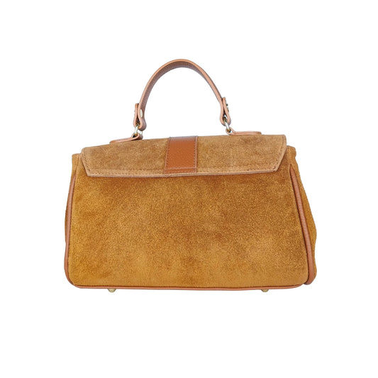 Venezia Suede Leather Bag MS-9569 - Stile Donna Bags