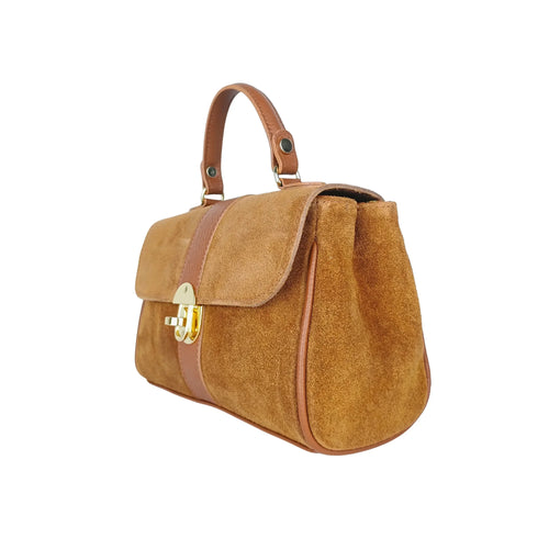 Venezia Suede Leather Bag MS-9569 - Stile Donna Bags