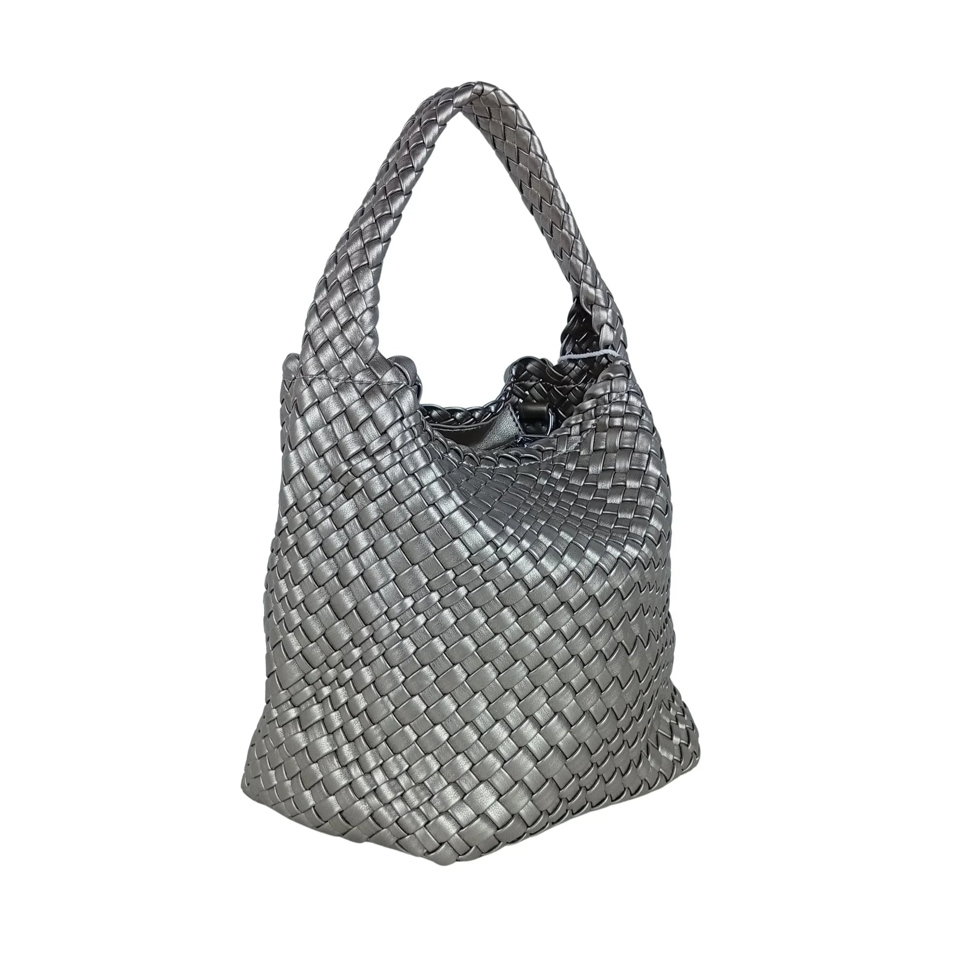 Woven handbag bucket design MS-6349 - Stile Donna Bags