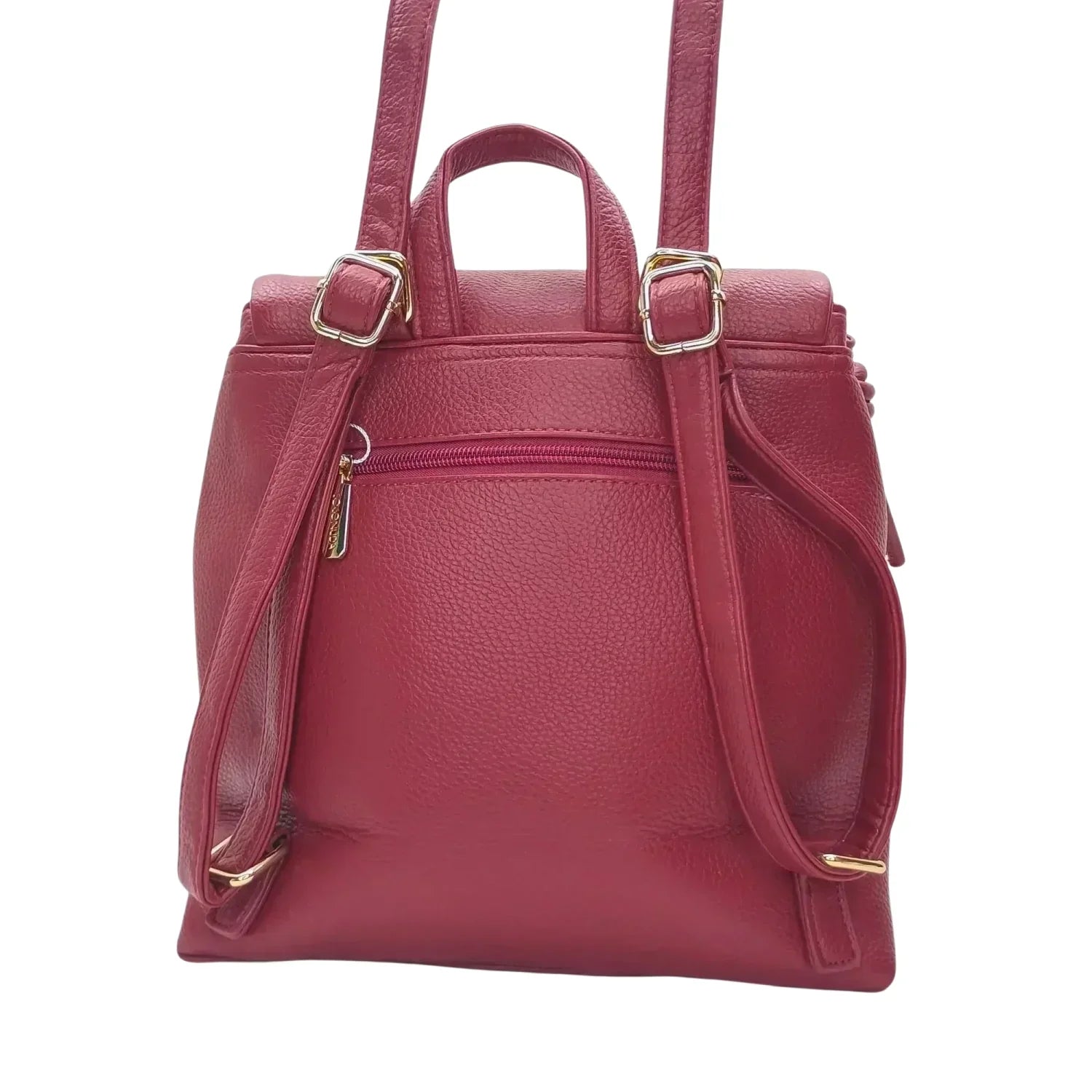 Zaino Rosso Coconuda con Spallacci Regolabili Borsa da Donna Online - zaino finta pelle